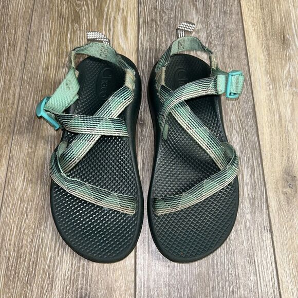 Womens US Size 5 Chaco Teal Green Sandal Strappy Active Hike Water Shoes EU 36 - Picture 4 of 11